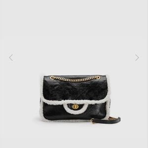 Furry Trimed Vegan Leather